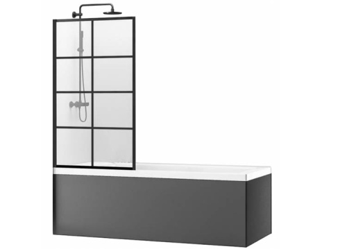 Шторка на ванную Rea Lagos-1 Fix 80 K4561