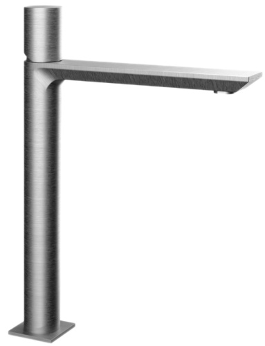 Смеситель для раковины Remer Edge EG512LXLNP, никель брашированный