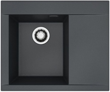 Мойка для кухни Alveus PURE-G 50L Algranit DEEP BLACK-A90 620x520x198 1149290