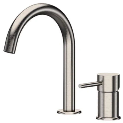 Смеситель для раковины Remer X-style inox SSX57, сталь нерж.