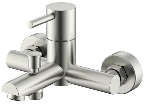 Смеситель для ванны Nemo Round NM-2355BN brush nickel