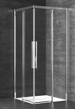 Душевая дверь Kolpa-San Libra Q 90 silver brill transparent 516820