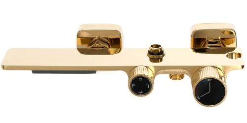 Душевая система Rea Helix gold P6619