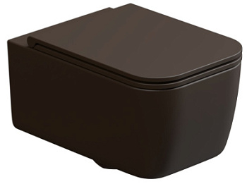 Унитаз подвесной GSG Ceramic Design Brio Cacao Matt BRWCSO035