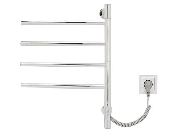 Полотенцесушитель электрический Vincea VTD-1S1CE 43x60