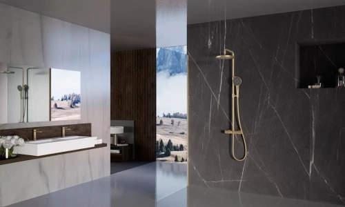 Душевая система Vincea Rim VSFS-2RM1BG