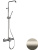 Душевая система Remer Elegance EQ34A7MMSSOFXV, сталь