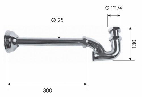 Сифон 1”1/4 Remer 972114