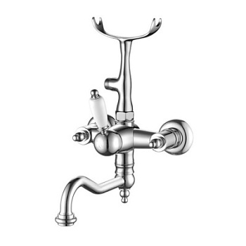 Смеситель для ванны Caprigo Adria-uno 02-511-CRM