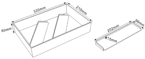 Органайзер для базы под раковину Vincea VCORG-43