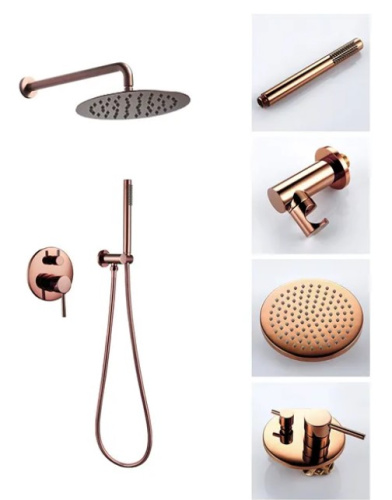 Душевая система Rea Lungo Rose Gold P4111