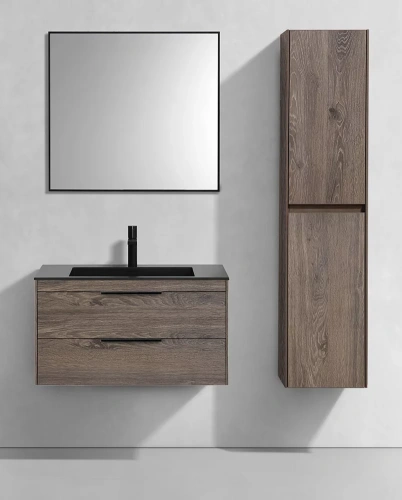 Тумба подвесная Vincea Chiara 2D 800 R.Oak VMC-2C2800RO