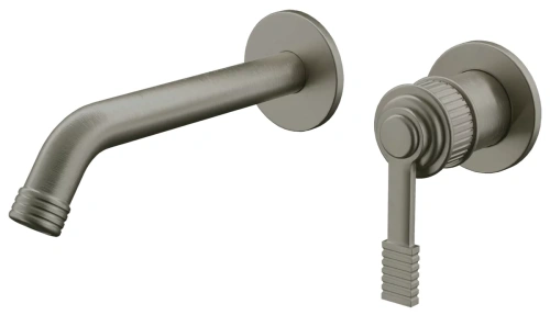 Смеситель для раковины Remer Atelier AL15PLXV, сталь