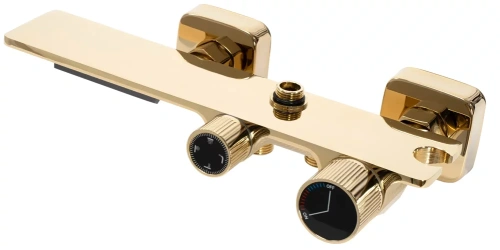 Душевая система Rea Helix gold P6619