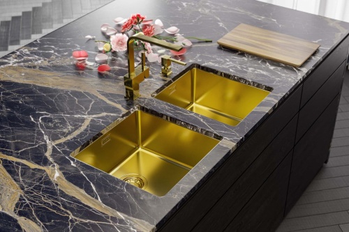 Мойка для кухни Alveus KOMBINO 20 MONARCH GOLD SAT-90 500x400x195 U 1140663