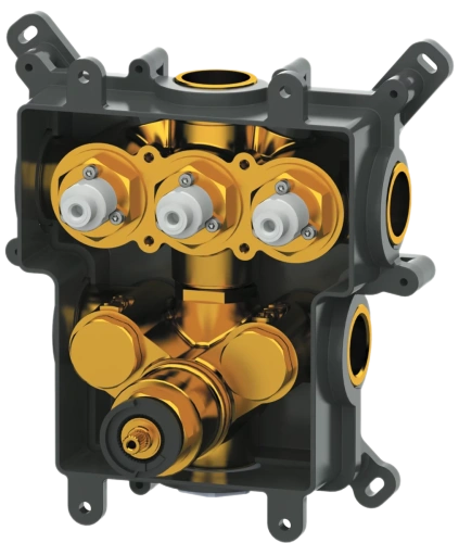 Скрытая часть на 3 выхода Remer Thermobox RRBOX99D3