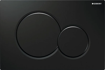 Кнопка смыва Geberit SIGMA 01 115.770.DW.5 черный матовый