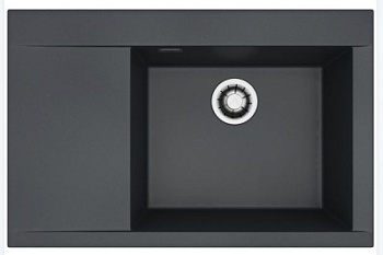 Мойка для кухни Alveus PURE-G 70R Algranit DEEP BLACK-A90 790x520x198 1149503