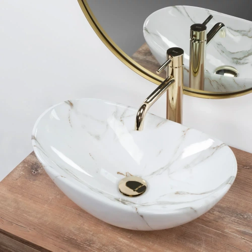 Умывальник Rea Royal Mini Aiax Shiny U5063