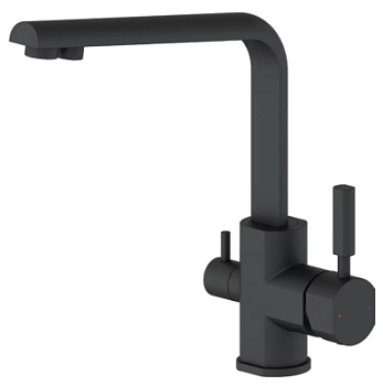 Смеситель для мойки Vivi Felice 1516-10 Nero opaco
