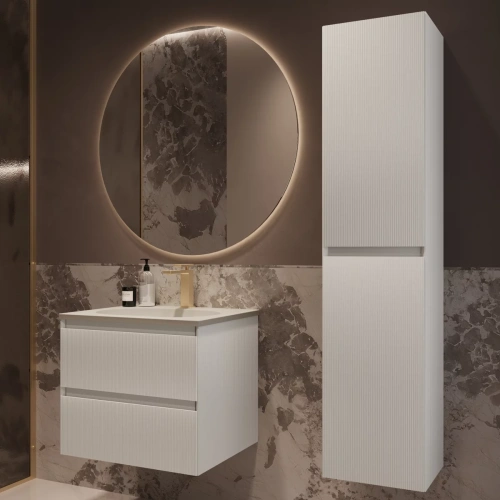 Тумба подвесная Vincea Welle 600 M.White Soft-touch VMC-2WL600MW