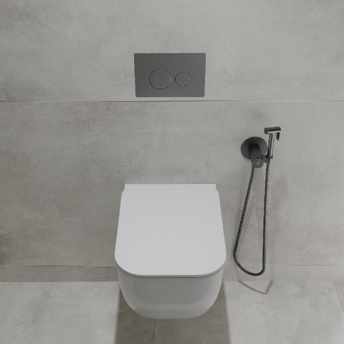 Комплект Oliveeka инсталляция OL-MQ-003 с унитазом OL-1216 и кнопкой OL-R22-BGM
