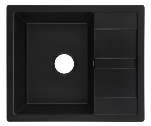 Мойка кухонная Zorg Apollo 58 черный оникс