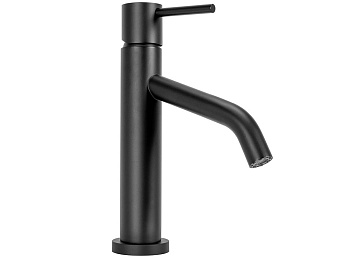 Смеситель для умывальника Rea Level Black matt B2046