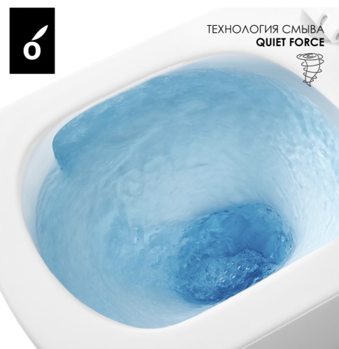 Комплект Oliveeka инсталляция OL-MQ-003 с унитазом OL-1216 и кнопкой OL-R22-BGM