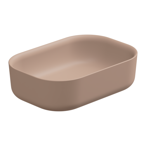 Раковина накладная 60x42 см GSG Ceramic Design Hit! HILAVRE60032, Cipria Matt