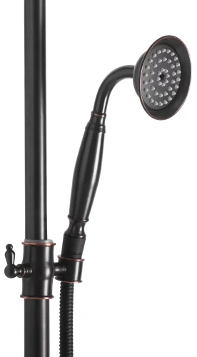 Душевая система Rea Bergamo Black matt P5001