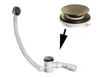 Сифон для ванны McAlpine HC2600CLAB