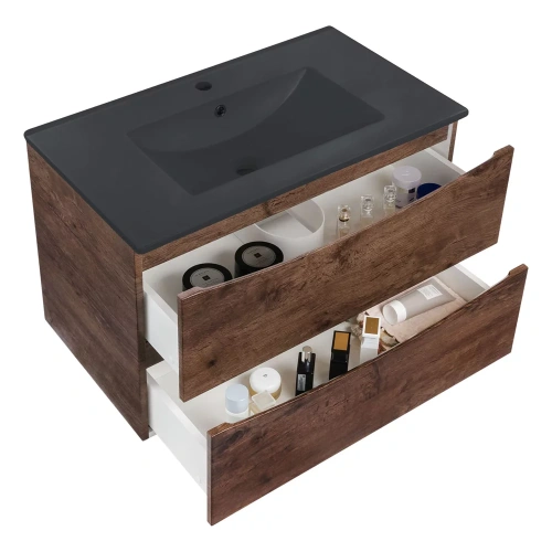 Тумба подвесная Vincea Mia 750 R.Wood VMC-2MC750RW