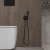 Гигиенический душ с термостатом со смесителем Oliveeka OL-829909+88239017-MB, черный матовый