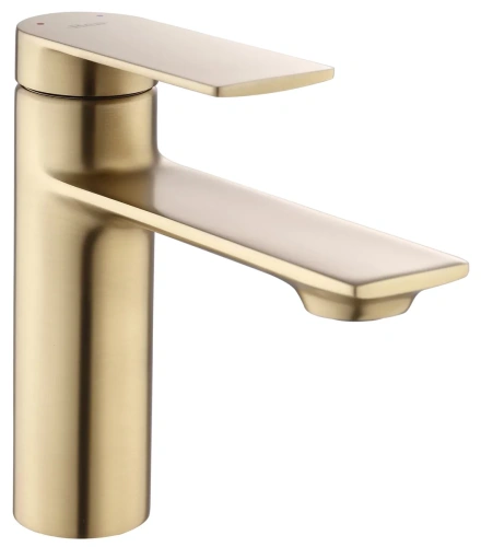 Смеситель для умывальника Rea Storm gold matt B7960