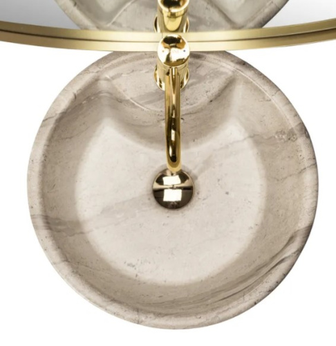 Умывальник Rea Blanka Natural matt U4664