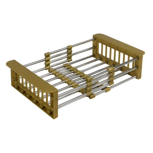 Комплект Arfeka Eco AR мойка 600*500, коландер, дозатор gold