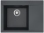 Мойка для кухни Alveus PURE-G 60L Algranit DEEP BLACK-A90 680x520x198 1149297