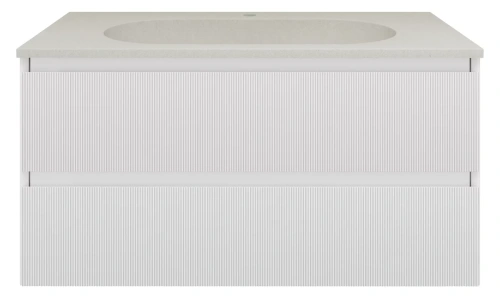 Тумба подвесная Vincea Welle 1000 M.White Soft-touch VMC-2WL100MW