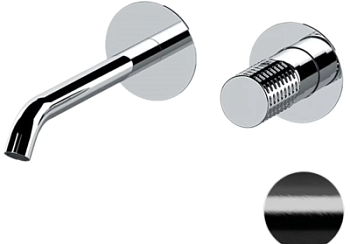 Смеситель для раковины Remer Celebrity CEC15PWBCFP, черный брашированный хром