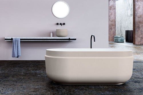 Ванна из искусственного камня Kolpa-San Boul FS 165x85 Sand