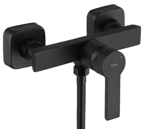 Смеситель для душа Rea Argus black B6406