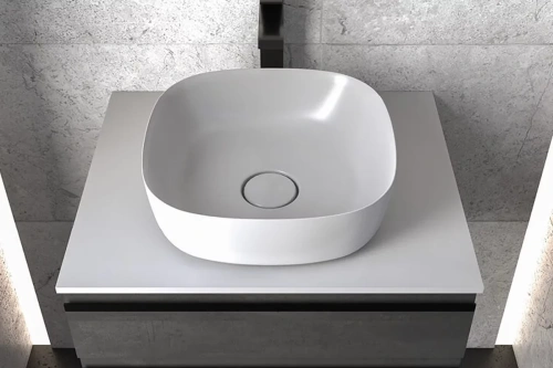 Раковина Kolpa-San Lux 380 ON kerrock 108 864110 Раковина Kolpa-San Lux 380 ON kerrock 108 864110