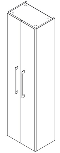 Пенал подвесной Caprigo Accord 45 2251-SF023 Пенал подвесной Caprigo Accord 45 2251-SF023