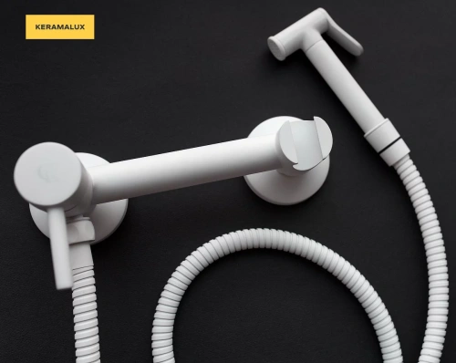 Гигиенический душ CeramaLux DRS/005 белый матовый