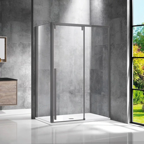 Душевой уголок Vincea Lugano VSR-1L9012CLGM-1