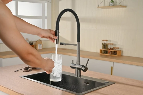 Смеситель для кухни Vincea VKF-120GM