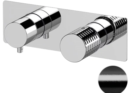 Смеситель для душа Remer Celebrity CEC92ZWBCFP, черный брашированный хром