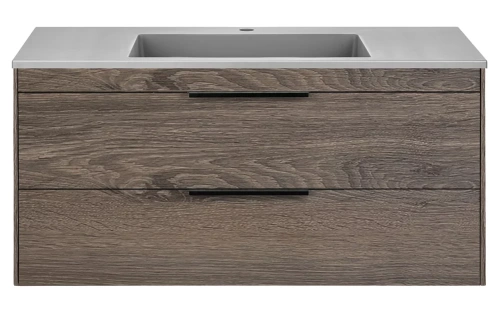 Тумба подвесная Vincea Chiara 2D 1000 R.Oak VMC-2C2100RO