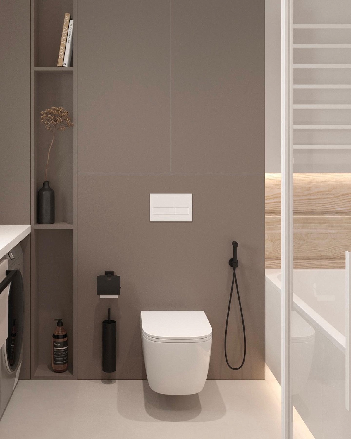 Воплощение идеи санузла вместе с дизайн-студией @goodproject.by